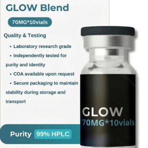 10vials Glow(TB10mg+BPC-157 10mg+GHK50mg+KPV10mg)